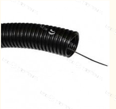 Труба ПНД d-32мм гофр. L-25 черная