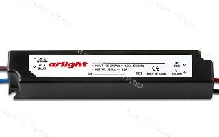 Блок питания 12V, 100W ip65-пластиковый