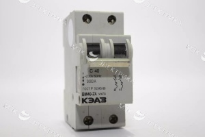 Автомат ВМ-40-1ф С 25А КЭАЗ