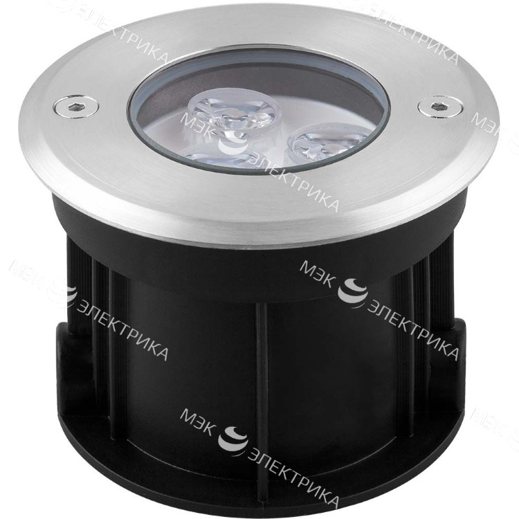 Светильник SP4111 3Вт 2700К IP67 100хH80мм 3LED внутр. d70мм тротуарный FERON 32012