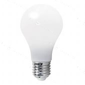 Лампа светодиодная E27-11W-4000К FLL-A65 EKF Simple (шар)