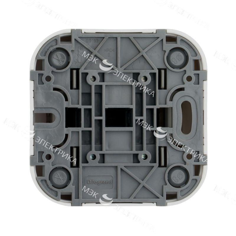 Выключатель 2-кл. ОП Quteo 10А IP20 10AX бел. Leg 782202