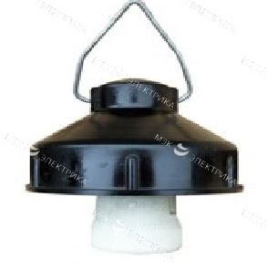 Арм-ра НСП 03-60 (подвес.пластм.) патр/керам. черная