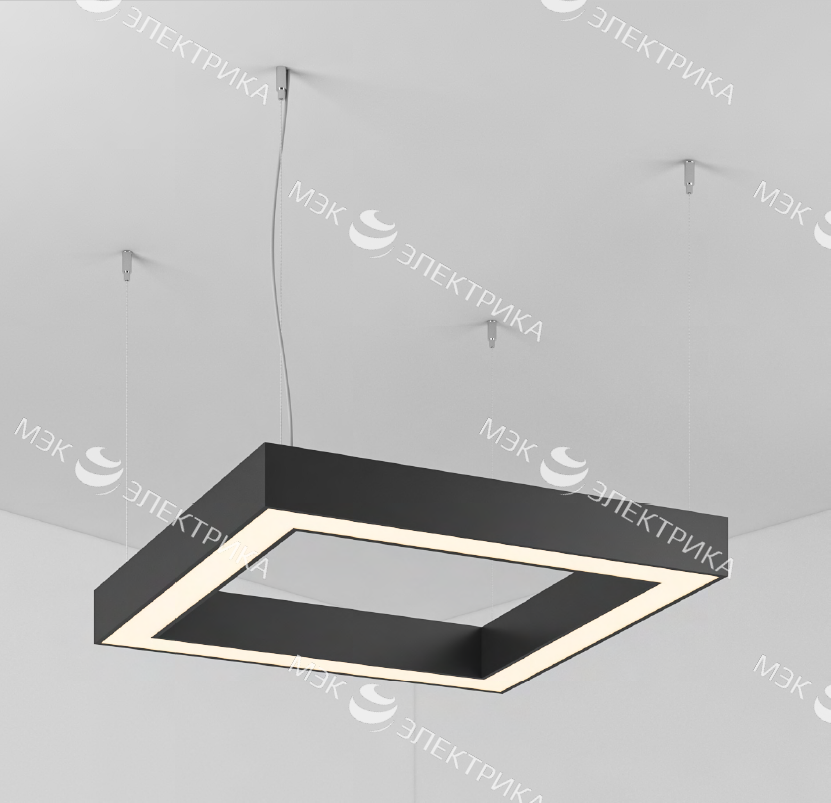 Светильник SECTIONSQUARE (Сторона 520мм)х4 Профиль 35х35 LED 55W