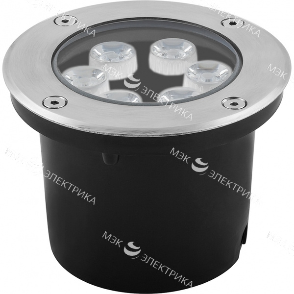 Светильник SP4112 6Вт 6400К IP67 120хH90мм 6LED внутр. d90мм тротуарный FERON 32016