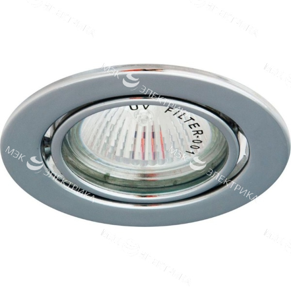 Светильник DL11 G5.3 MR16 потолочн. встраив. хром FERON 15118