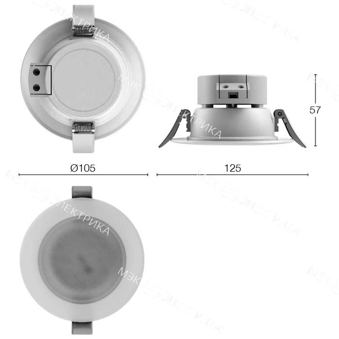 Светильник Radian 12 NEW/5/Д/5,0K/03/220AC IP40