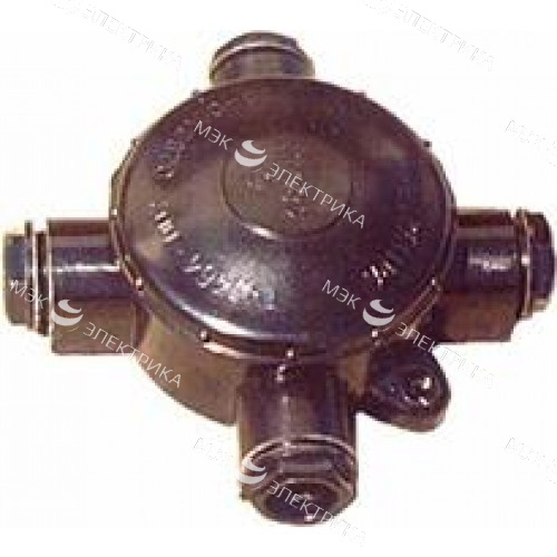 Кор. 4-х рож. карболит с герм.вводом У-409-4