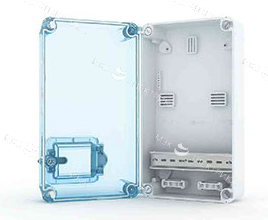 Пластиковый корпус 350x200мм, IP66 под установку счетчика KNS 66-350x200-2