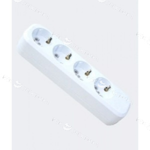 Колодка потенциал 4 гн бел (М)