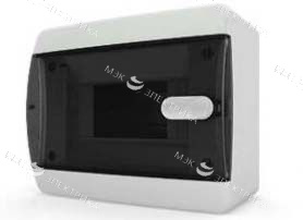 Бокс навесной IP-40 6 модулей прозр/черный CNK 40-06-1