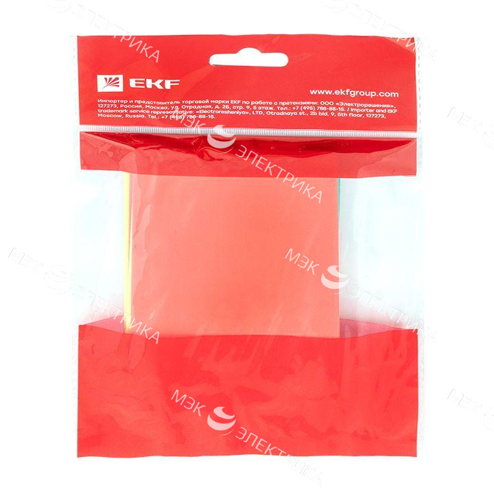 Набор трубок термоусадочных ТУТ нг тонкостен. 40/20 (7 цветов по 3шт 100мм) EKF tut-n-40