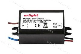 Блок питания 12V, 15W ip67