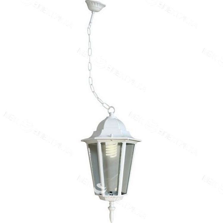 Светильник садово-парковый 60W 230V E27 белый, 6105 "Классика" Feron