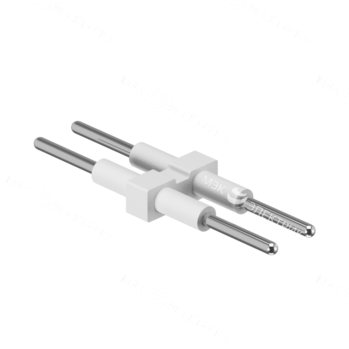 Коннектор вилочный для низковольтного трека SY mini, 5шт
