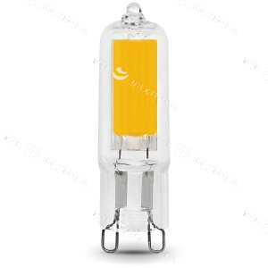 Лампа светодиодная Black 3.5Вт капсульная 4100К нейтр. бел. G9 260лм стекло GAUSS 107809203
