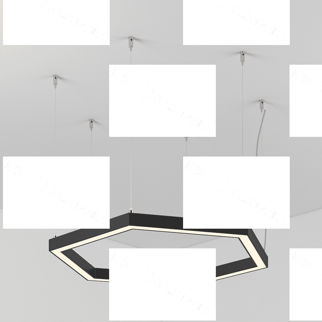 Светильник SECTION HEXAGON D550 Профиль 35х35 LED 44 W