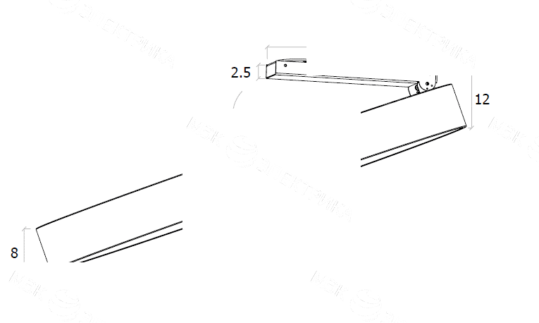 Светильник UF UF034-80