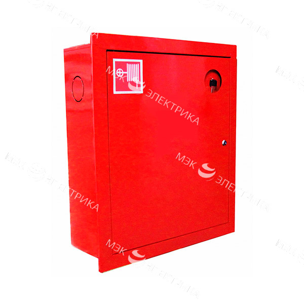 Шкаф пожарный МЭК Электрика ШПК-310 ВЗК 650х540х230 встраиваемый закрытый красный