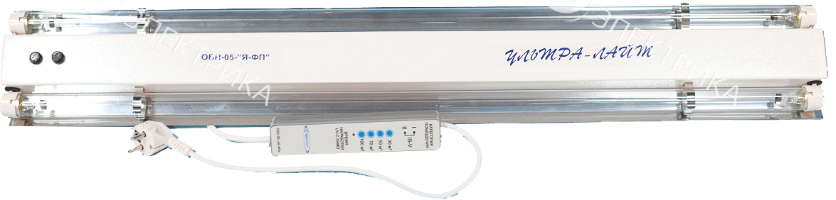 Облучатель бактерицидный настенный ОБН-05-Я-ФП (2х30)