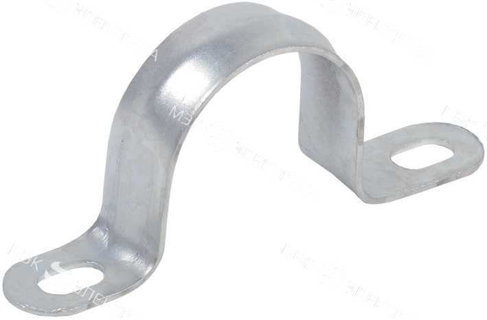 Скоба крепежная двухлапковая d31-32мм метал. IEK CMAT11-31-100