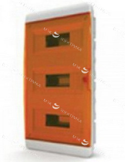 Бокс встраиваемый IP-40 36 мод. проз/оранжевый BVO 40-36-1