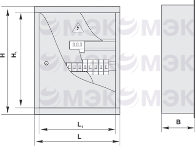 Габаритные размеры