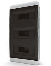 Бокс встраиваемый IP-40 36 модулей проз/черный BVK 40-36-1