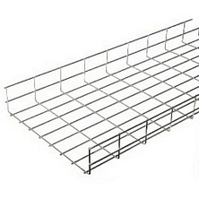 Лоток проволочный 300х35 L3000 сталь 4мм оцинк. IEK CLWG10-035-300-3