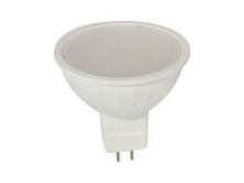 Лампа светодиодная GU5.3-6W-4000К FLL-MR16-220V EKF Simple