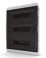 Бокс встраиваемый IP-40 54 модулей проз/черный BVK 40-54-1